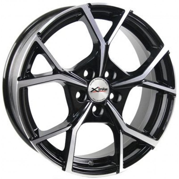 Колесный диск X'TRIKE RST Octavia R086 6,5/R16 5*112 ET40 d57,1 BK/FP [] 40413