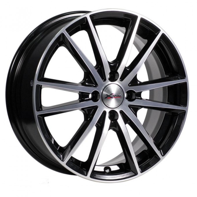 Колесный диск X'TRIKE X-129 6,5/R16 4*108 ET32 d65,1 BK/FP [] 74277