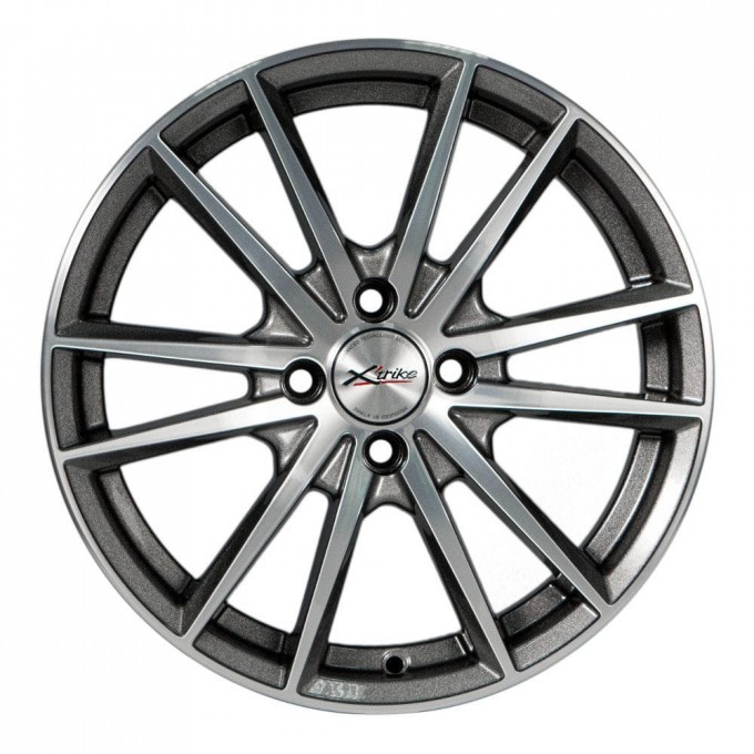 Колесный диск X'TRIKE X-129 6,5/R16 4*100 ET36 d67,1 BK/FP 74297